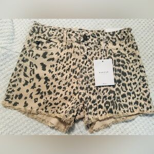 KanCan Leopard Print Shorts